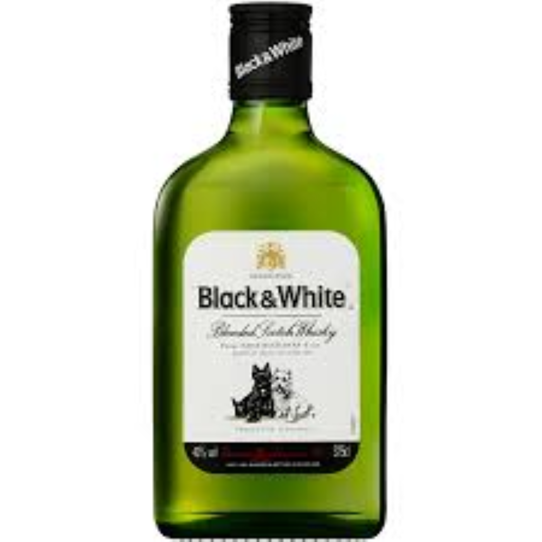 BLACK & WHITE 375ML